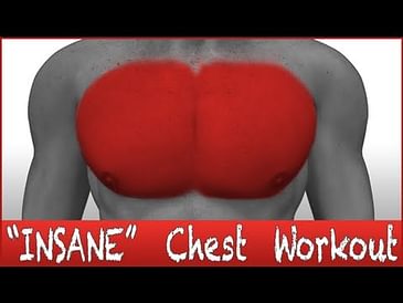 Chest Workout "INSANE EDITION" - No Music