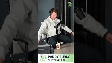 Paddy Burns  - Holding Hands at Notre Dame  #podcast #foryou #youtubeshorts  #irishleague #soccer