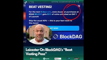Leicester On #BlockDAG ’s “Beat Vesting Pass” (OOC)