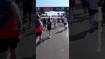 POV: You’re running the London Marathon!