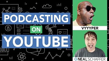 Why You NEED to Start Using YouTube for ur Podcast | How Podcasters Use YouTube - w/ Vyyyper @ VidIQ