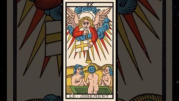 XX. The Judgement Card (Marseille Tarot)