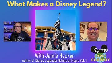What Makes a Disney Legend? With Author Jamie Hecker