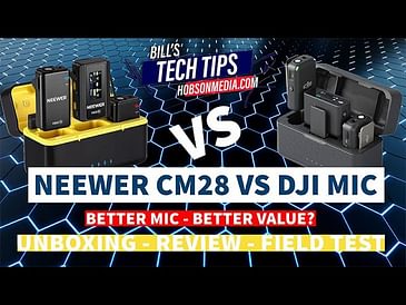 DJI Mic vs Neewer CM28 - The Wireless Mic Showdown