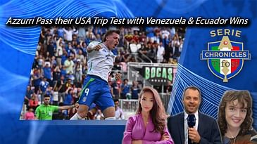 Azzurri Pass their USA Trip Test with Venezuela & Ecuador Wins