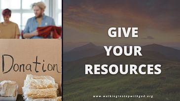 Give Your Resources #actofkindness #give #giveawaytime