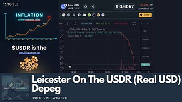 Leicester On The #USDR (Real USD) Depeg