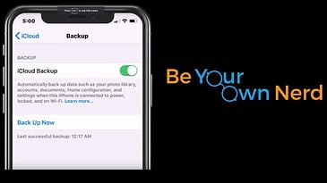 Correctly Backup your iPhone or iPad
