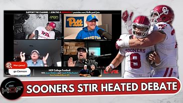 HOF College Football | Oklahoma's Title Chances Stirs Fiery Debate Between Jason and The Coach