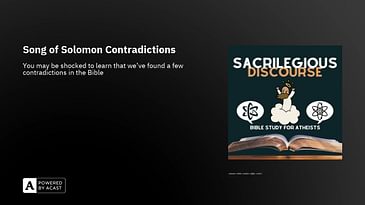 Song of Solomon Contradictions