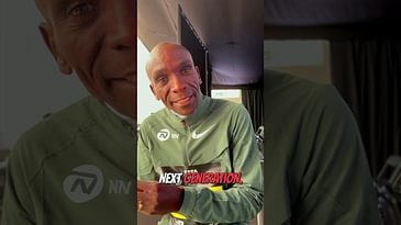 Kipchoge speaks about his message and running London