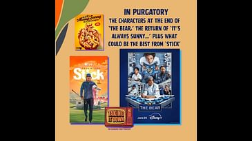 In Purgatory? 'The Bear' Closes Its Recent Season; 'It's Always Sunny...' Returns; Plus, 'Stick' ...