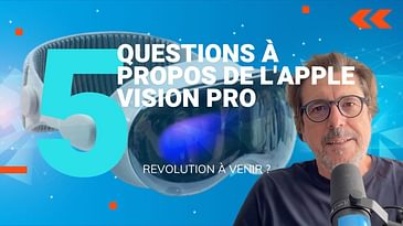 5 questions à propos du masque Apple Vision Pro