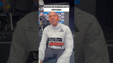 Running with Kipchoge? - Only humbleness and kindness from