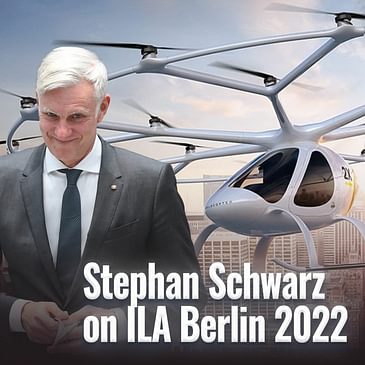 Stephan Schwarz appreciated the eVOLO stand at ILA Berlin 2022