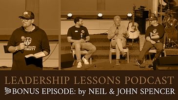 Bonus Content | Apprenticeship with John & Neil Spencer