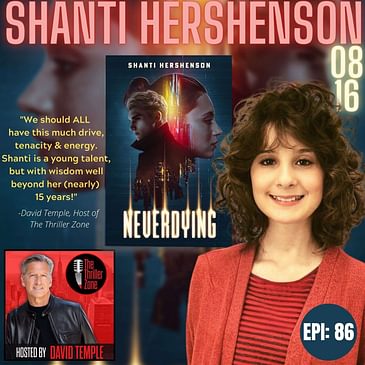 Shanti Hershenson, author of NEVERDYING