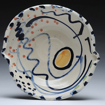 Sandy Brown: Renowned British potter and sculptor using an energetic, intuitive style.