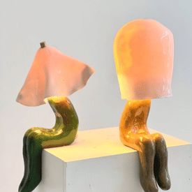 Carmen D'Apollonio: Sculptor, lamp maker, and designer.