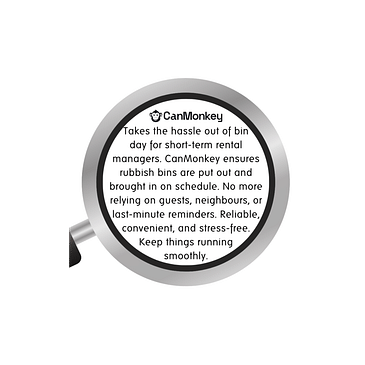 What is CanMonkey? A trash removal service for rentals? Someone to take bins out? Take out the cans?