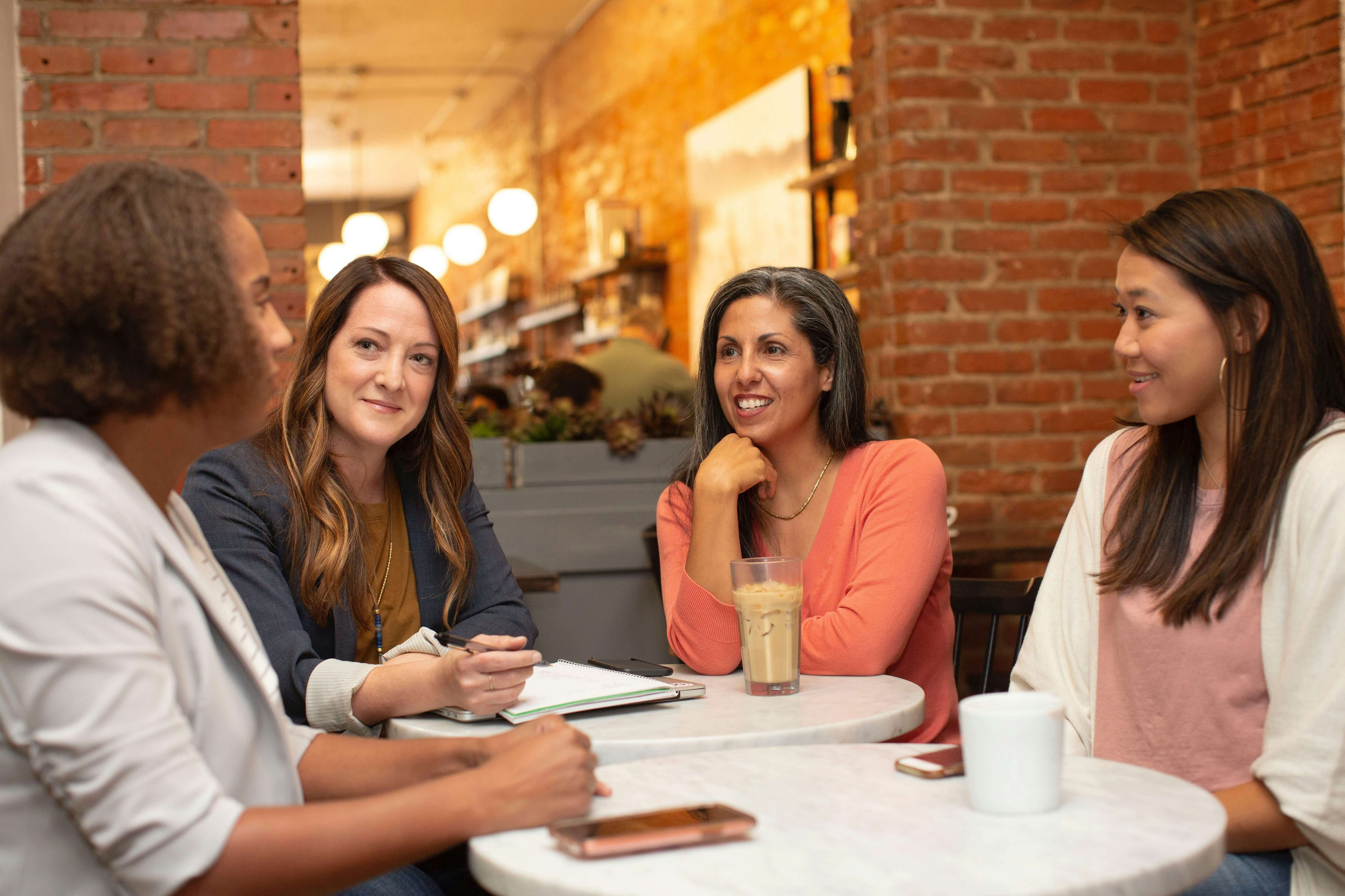 women in a community