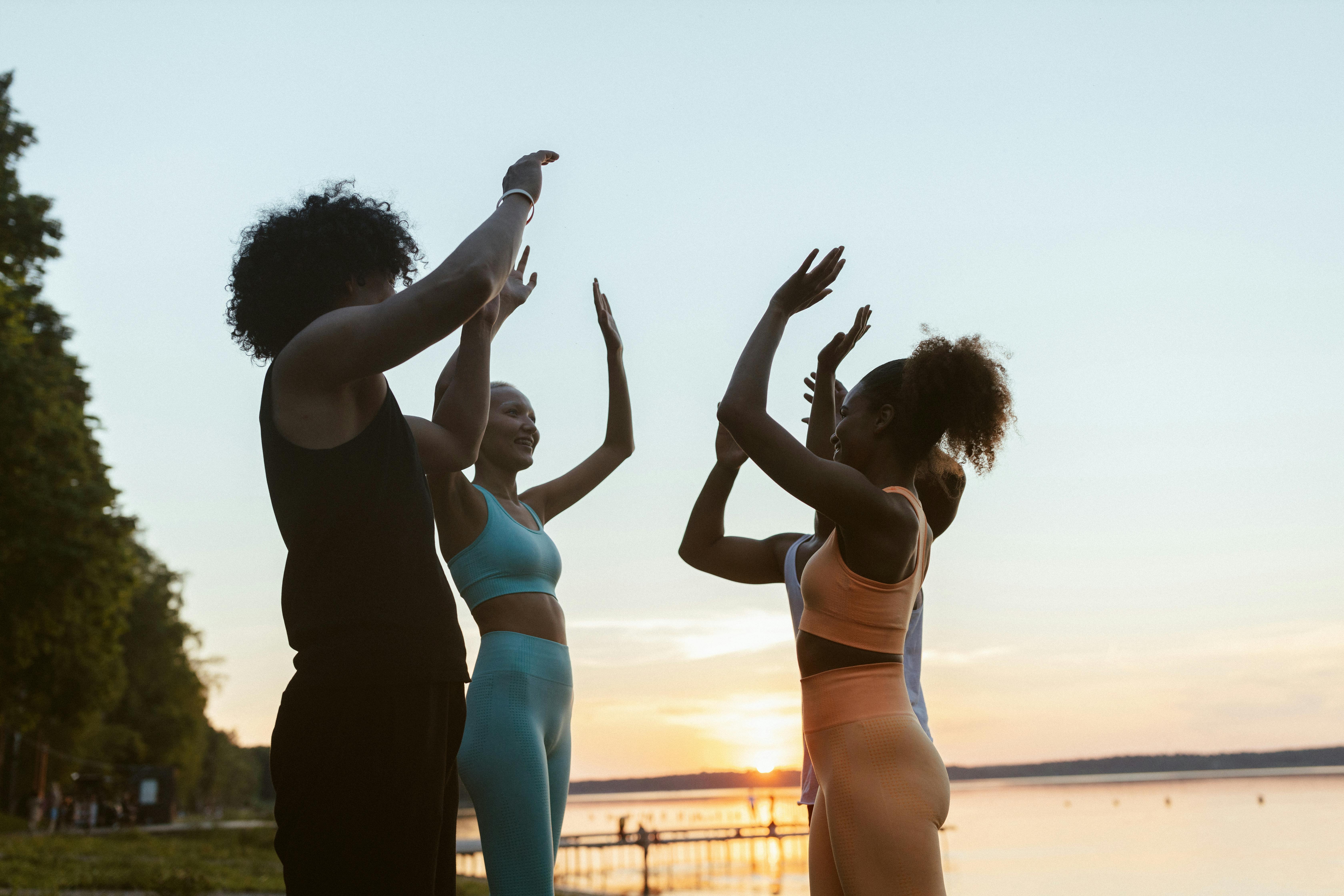 women of colour celebrating