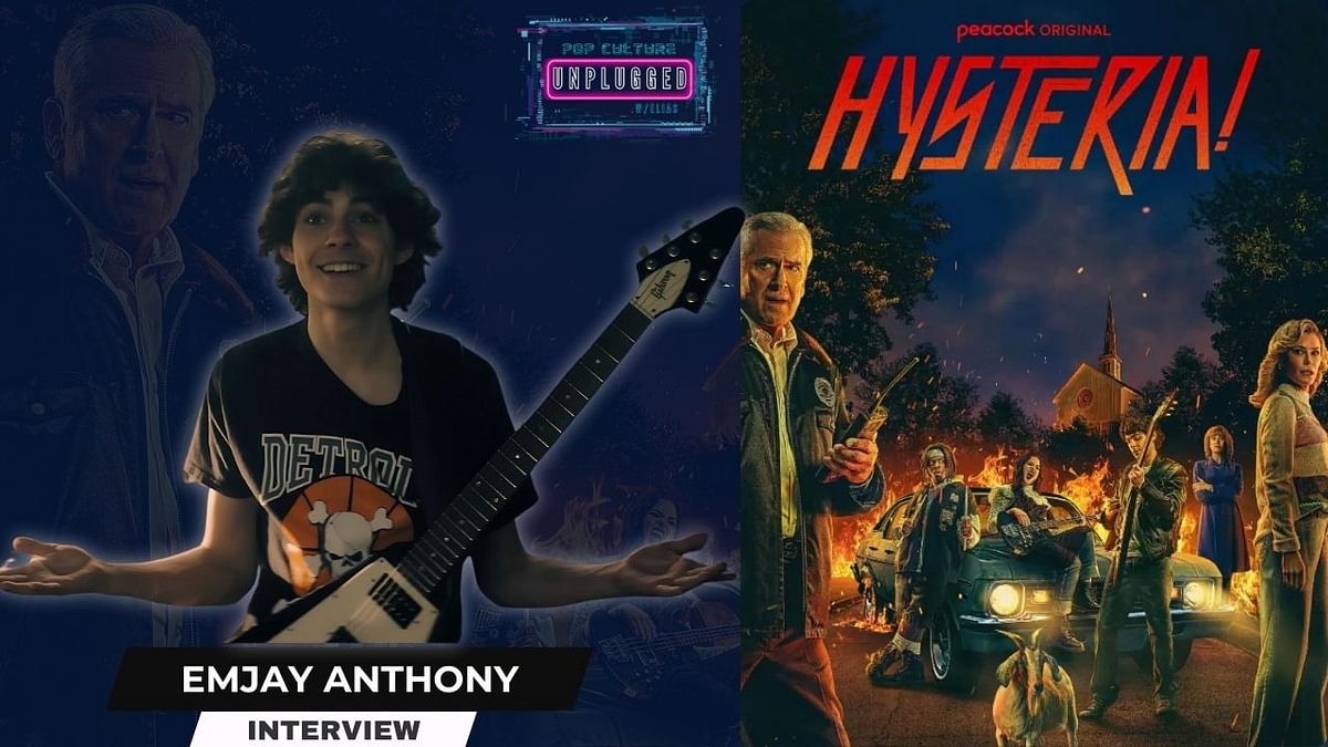 Emjay Anthony on His Role in Peacock’s Hysteria!, His Start in Acting, and Channeling the 1980s