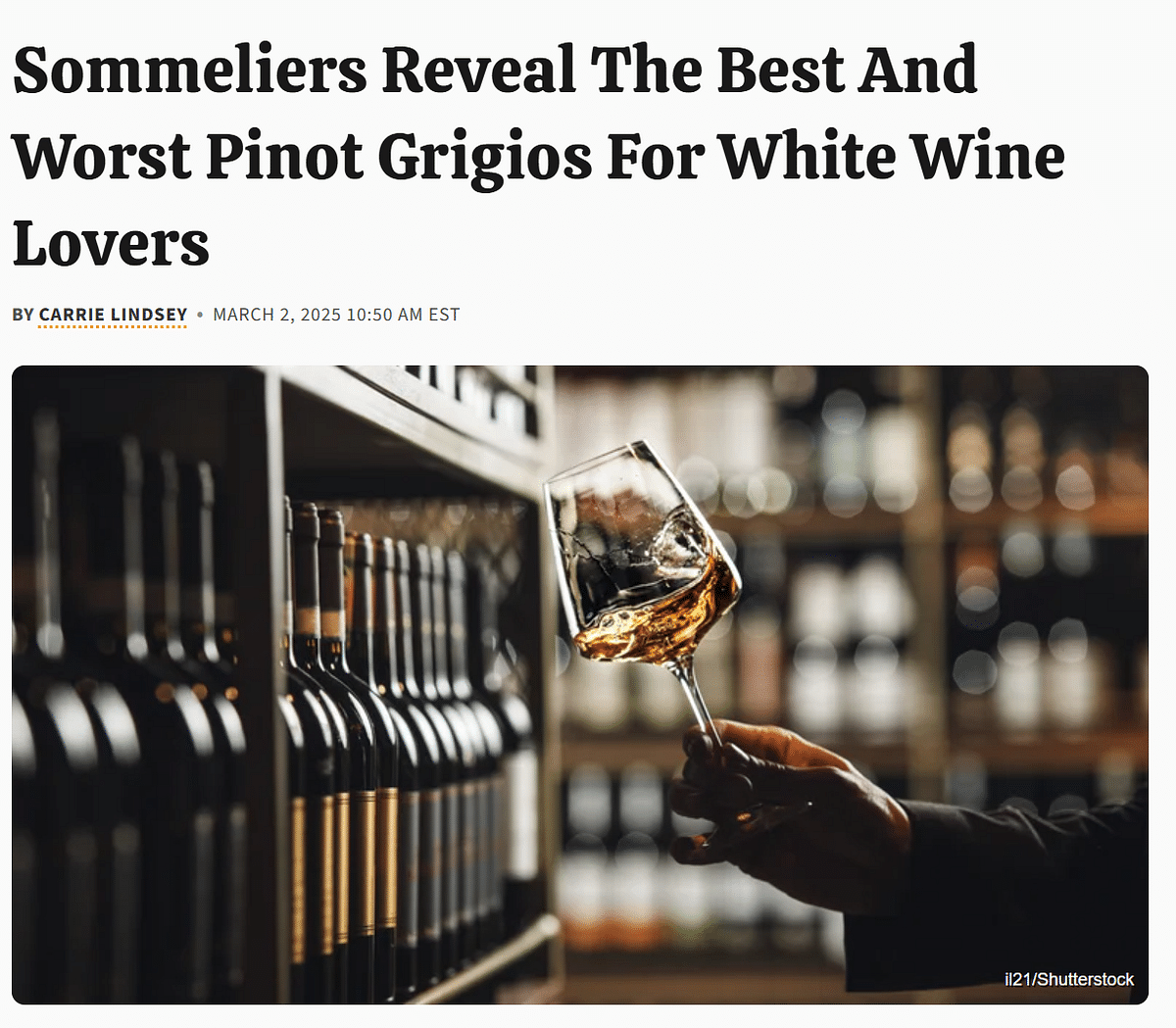 Feature in Foodie article