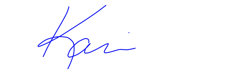 Karin's signature