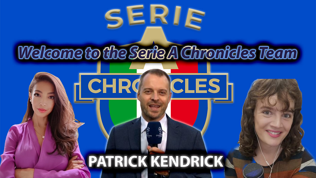 Serie A Commentator Patrick Kendrick is joining the Serie A Chronicles podcast