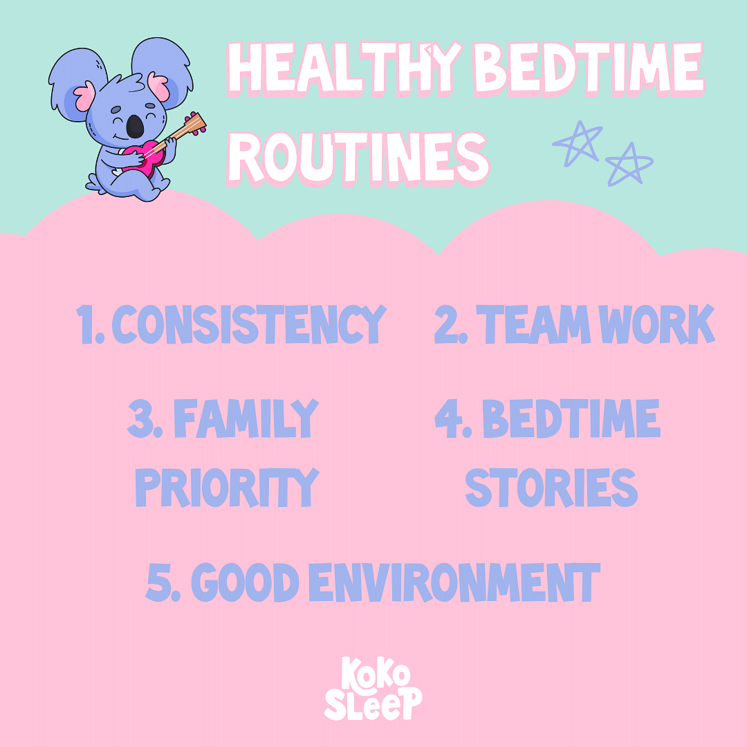 healthy bedtime routine - koko sleep