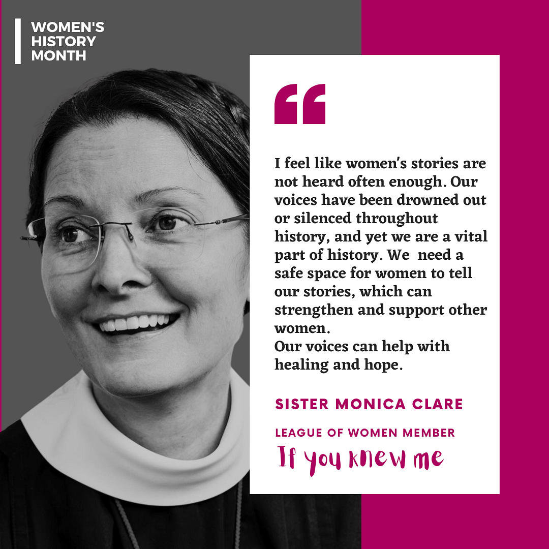 Women's History Month - Introducing Sister Monica Clare