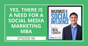 Yes, There IS a Need for a Social Media Marketing MBA
