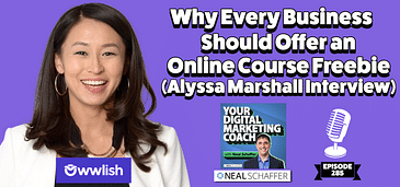 Why Every Business Should Offer an Online Course Freebie [Alyssa Marshall Interview]