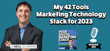 My 42 Tools Marketing Technology Stack for 2023