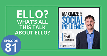 Ello? What's all this talk about ELLO?