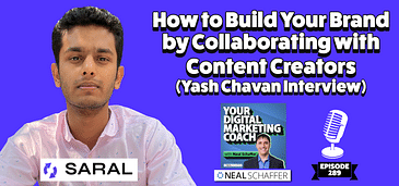 How to Build Your Brand by Collaborating with Content Creators [Yash Chavan Interview]