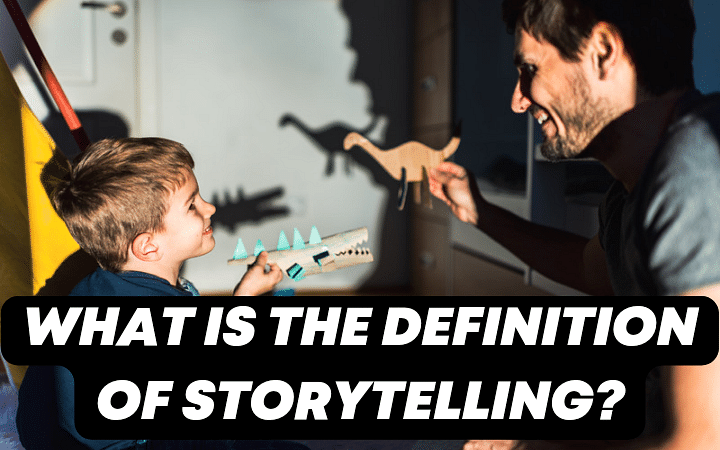 What is the definition of storytelling ?