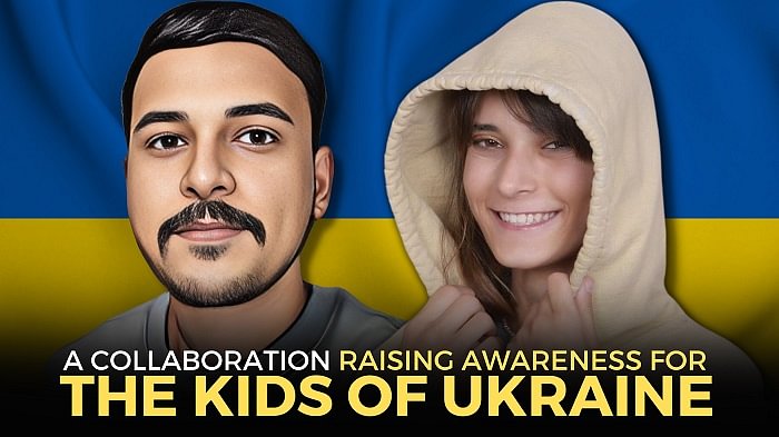 Ukrainian-American Influencer Collaborates with ‘Creative audios.in Podcast’ | Raising Awareness for “The Kids of Ukraine”