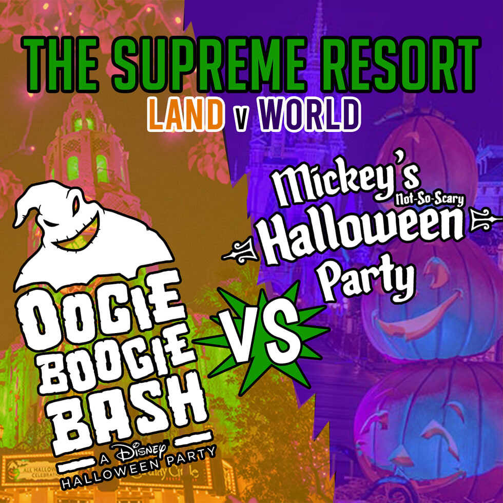 TSR | The Case of the Halloween Parties: Mickey's Not so Scary v. Oogie Boogie Bash