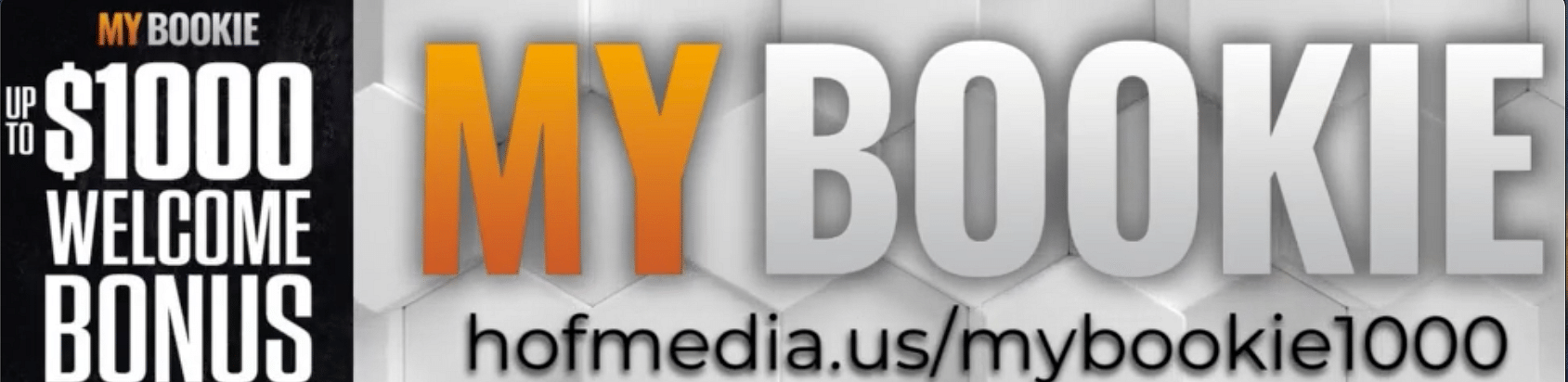 HOF College Football plus My Bookie Website Graphic