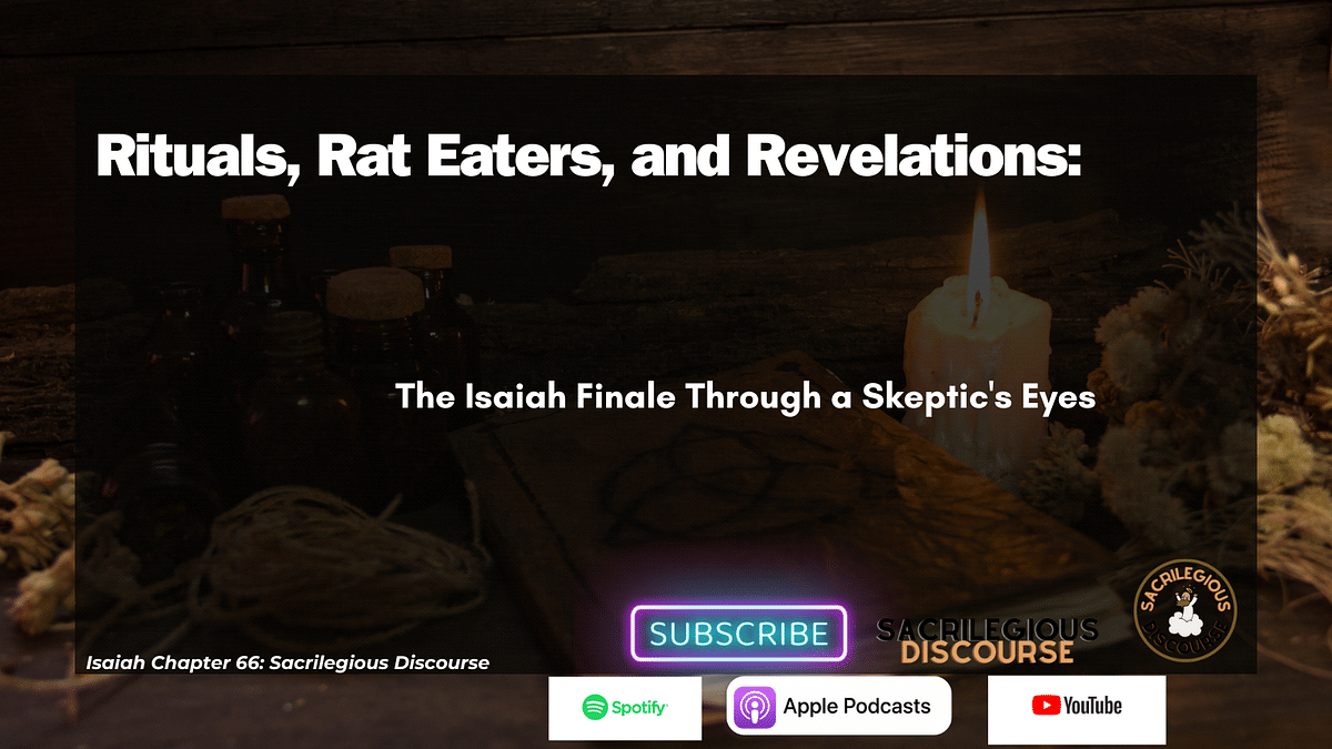Rituals, Rat Eaters, and Revelations: The Isaiah Finale Through a Skeptic's Eyes