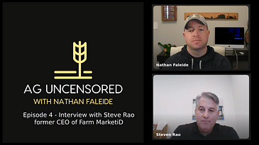 Episode 4 - Interview with Steve Rao former CEO of Farm MarketiD