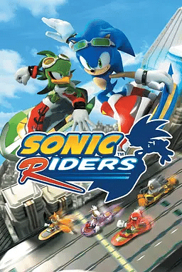 "Sonic Riders" cover art