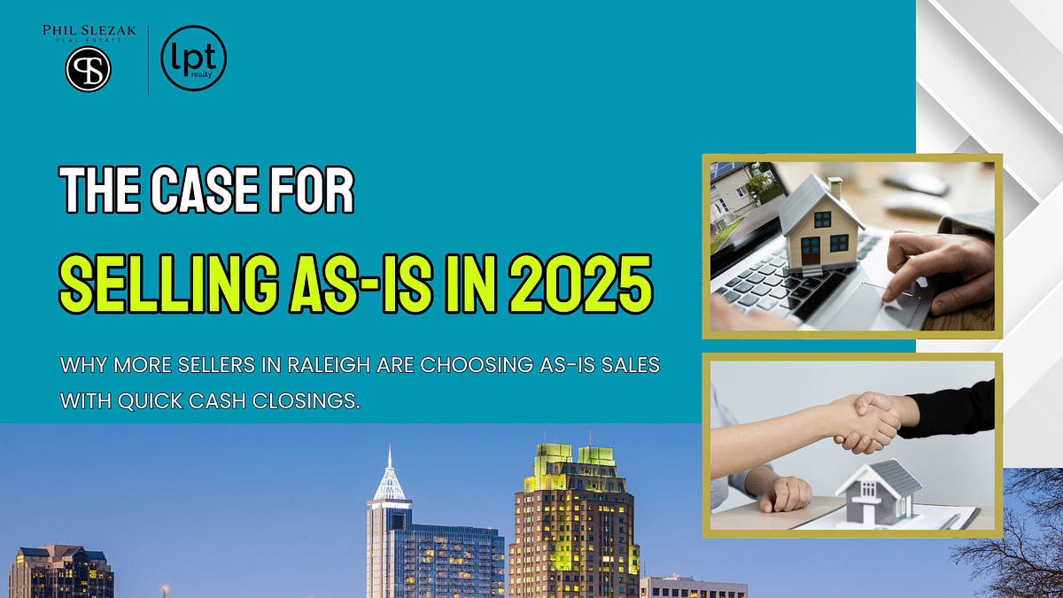 The Case for Selling As-Is in Raleigh 2025
