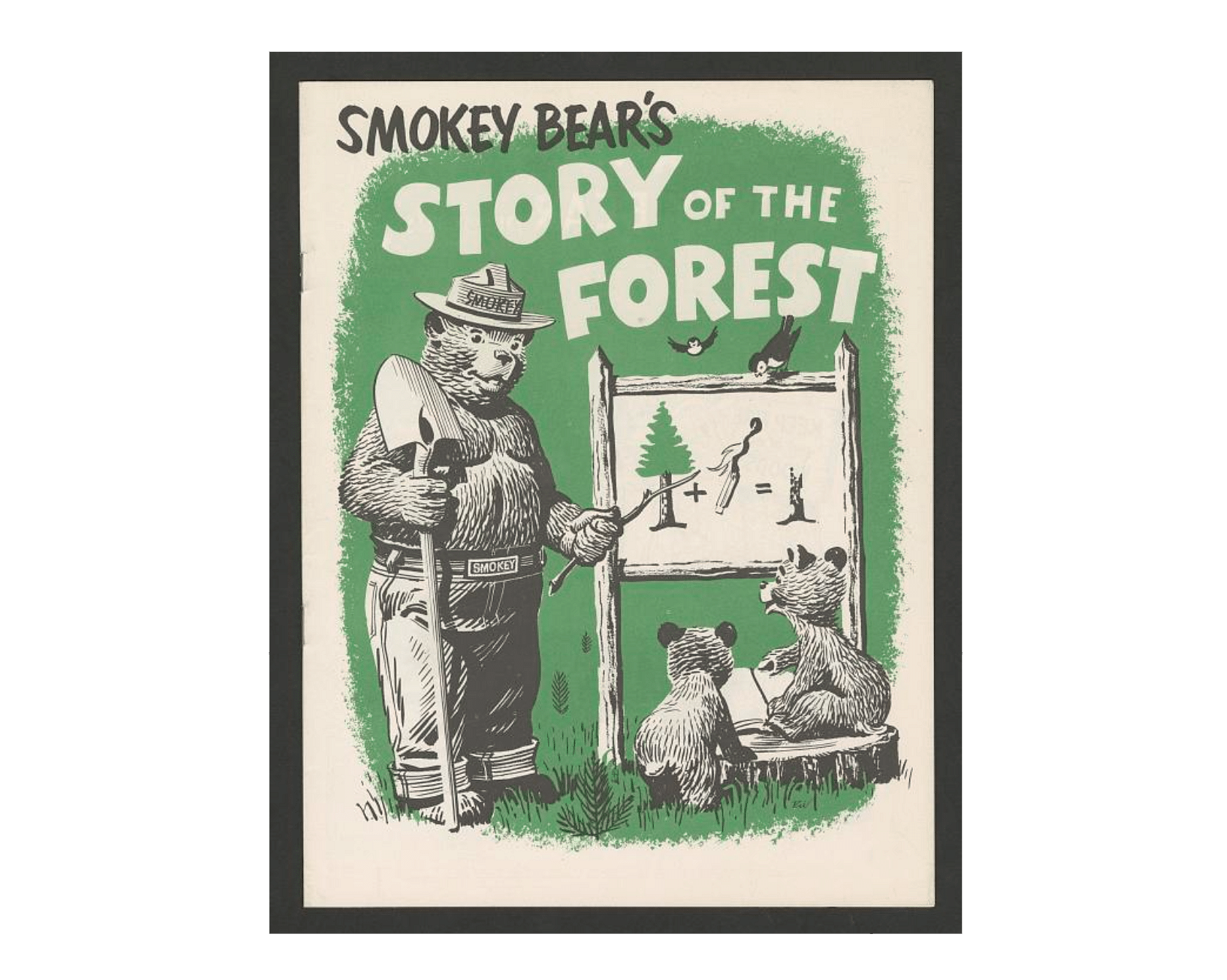 image of 1957 ad campaign for Smokey
