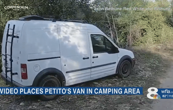 Jenn and Kyle Bethune discovered they had captured Gabby’s van near Grand Teton.