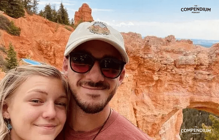 Gabby Petito and Brian Laundrie out on an adventure of a lifetime