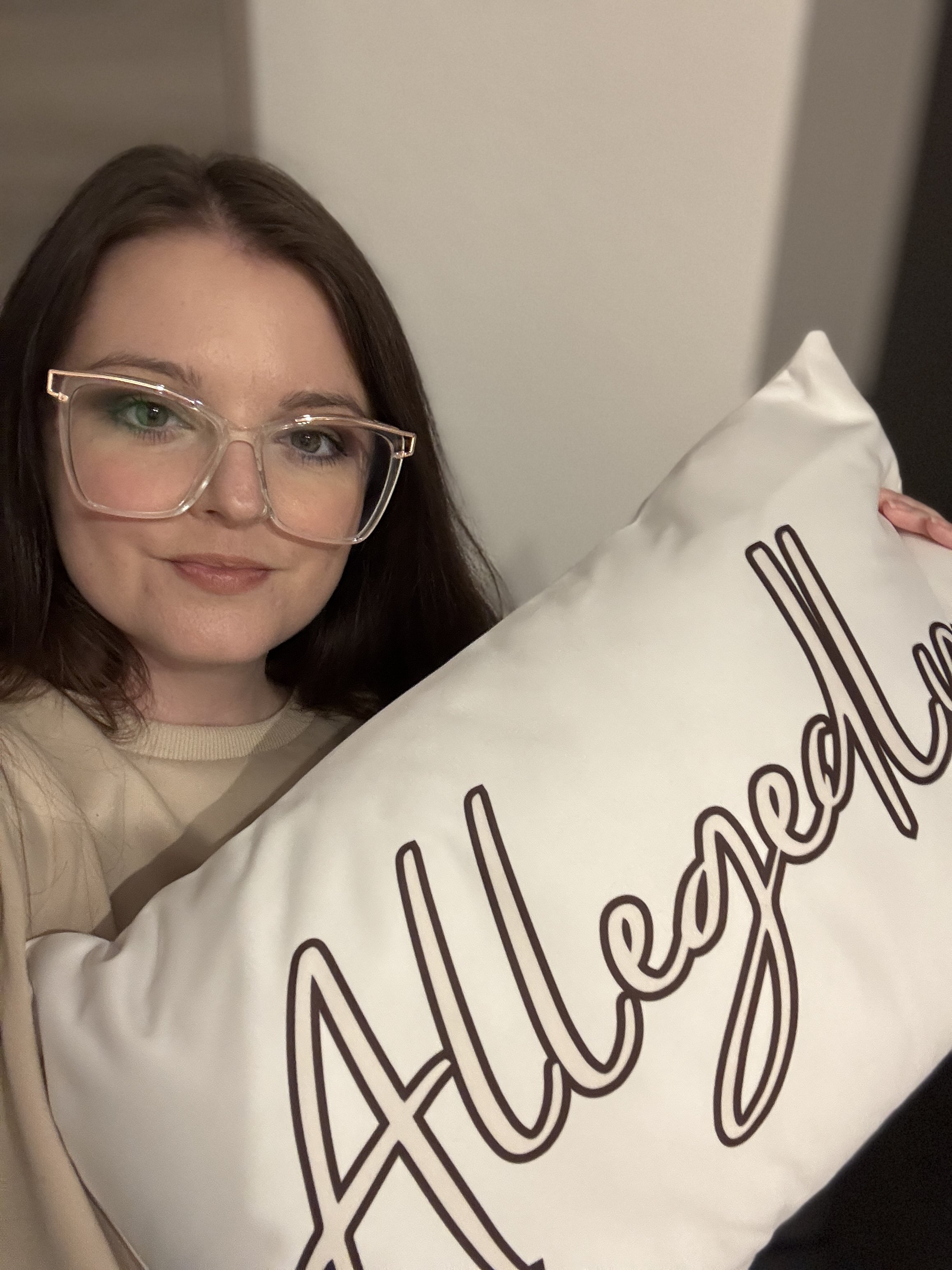 Allegedly Serial Napper pillow