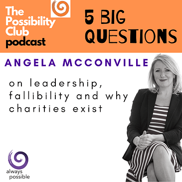 5 Big Questions: ANGELA MCCONVILLE